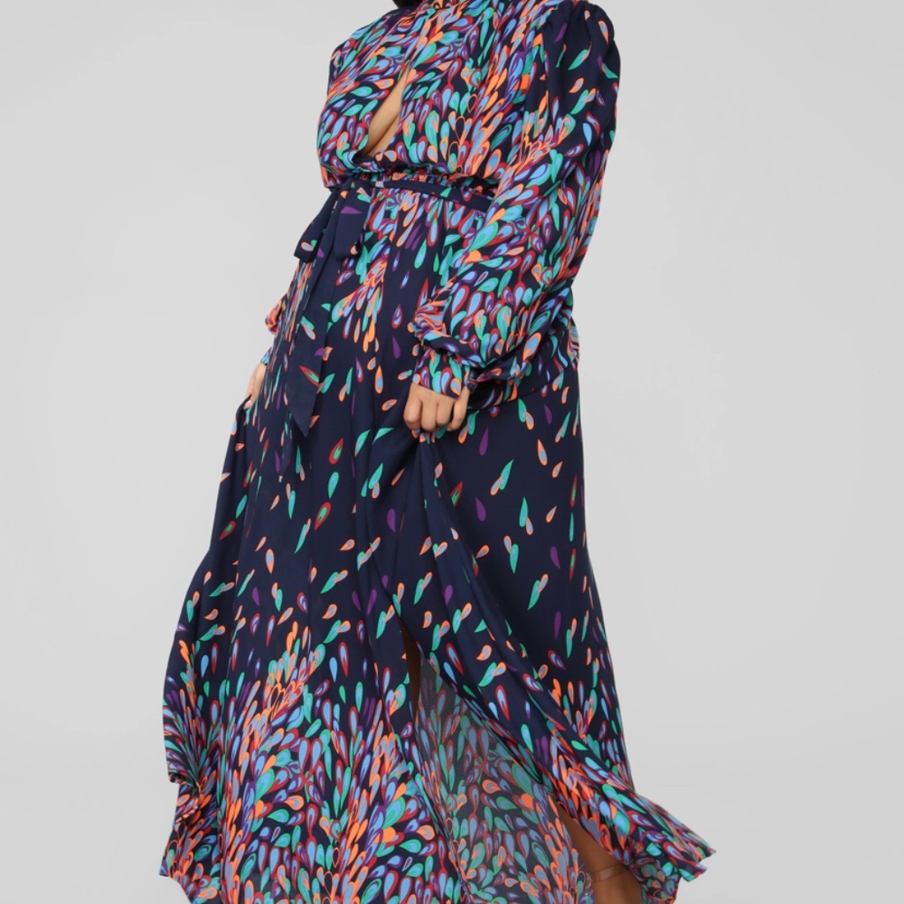 Wings of a Feather Maxi Dress